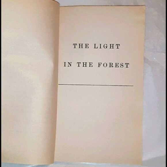 The Light in the Forest Young Adult Fiction Paperback Book - Picture 7 of 16